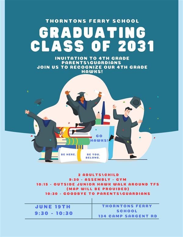  invitation to 4th grade graduation